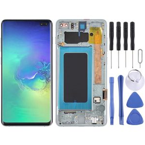 LCD-scherm en digitizer volledige montage met frame voor Samsung Galaxy S10 +