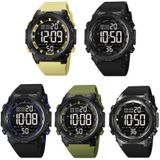 SKMEI 1845 buiten waterdicht multifunctioneel sport herenhorloge met grote wijzerplaat