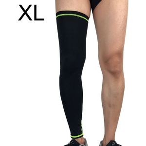 Outdoor Basketball Badminton Sports Knee Pad Riding Running Gear Long Breathable Protection Legs Pantyhose  Size: XL