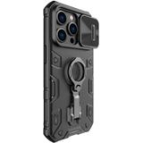 Voor iPhone 14 Pro NILLKIN CamShield Armor Pro magnetische telefoonhoes