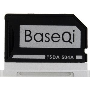 BASEQI 504ASV Hidden Aluminum Alloy SD Card Case for Macbook Pro Retina 15 inch (End of 2013 - Mid-2015) Laptops