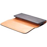 For iPhone X & Galaxy S7 / G930 & S6 Edge / G925 & S6 / G920 & S5 / G900 & Grand DUOS I9082 Litchi Texture Vertical Flip Leather Case Waist Bag with Back Splint