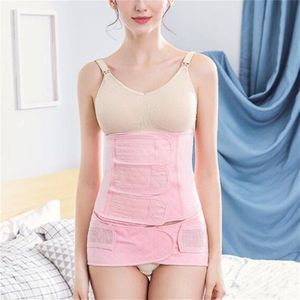 Abdominal Belt Pregnant Women Postpartum Body Waist Belt  Size:XL(Pink)