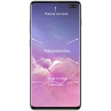 ENKAY Hat-Prince 0.26mm 9H 3D Curved Surface Full Screen Cover Hot Bending Tempered Color Film for Galaxy S10+(Black)