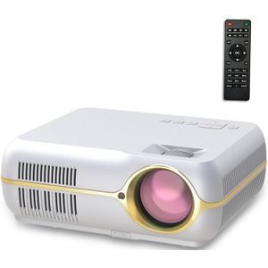 DH-A10 5.8 inch LCD Screen 4200 Lumens 1280 x 800P HD Smart Projector with Remote Control Android 6.0 OS  Support WiFi  Bluetooth HDMIx2  USBx2  VGA  AV IN/RCA  RJ45  LAN(White)