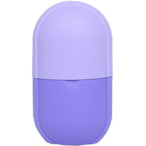 Massage Ice Tray Eye Bags Arms And Thighs Ice Pack Ice Tray  Color Classification: Capsule Purple