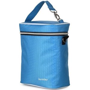 Feeding Bottle Insulation Bags Baby Diaper Stroller Cooler Changing Bags(Blue)
