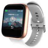 T3M 1.3 inch Color Screen Music Smart Bracelet  Built-in MP3  Support Sleep Monitor / Heart Rate Monitor / Blood Pressure Monitor(White)