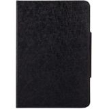 Universele lijnen textuur horizontale Flip lederen draagtas met houder voor 7 inch Tablet PC (zwart)