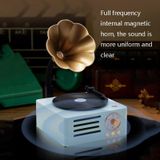 T15 Petunia Retro Vinyl Record Player Draadloze Multifunctionele Mini Bluetooth Audio