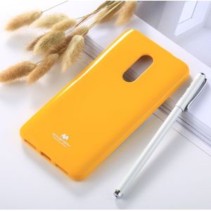 MERCURY GOOSPERY PEARL JELLY Series for Xiaomi Redmi Note 4 / 4X Full Coverage TPU Protective Back Cover Case (Yellow)