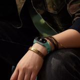 Voor Xiaomi Mi Band 7 Originele Xiaomi Camouflage Silicone Watch Band (Blue)
