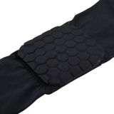 1 PC Beehive Shaped Sports Collision-resistant Lycra Elastic Elbow Support Guard  Size: XL(Black)