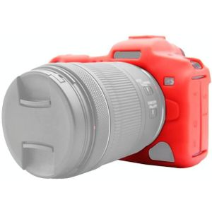 PULUZ Soft Silicone Protective Case for Canon EOS R5(Red)