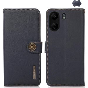 Voor Xiaomi Redmi 13C KHAZNEH Custer Texture RFID lederen telefoonhoesje