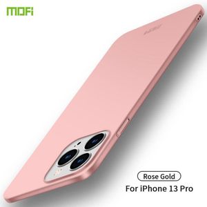 Voor iPhone 13 Pro Mofi Frosted PC ultradunne harde koffer (ROSE GOUD)
