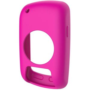 For Garmin Edge 800 & 810 Stopwatch Silicone Case(Rose Red)