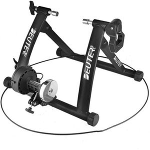 DEUTER MT-04 Bicycle Training Platform Indoor Cycling Platform Cycling Fitness Rack(Black)