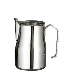 Stainless Steel Coffee Pot Pull Flower Cylinder Cup  Capacity:0.35L