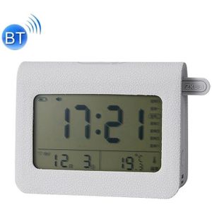 ZKLiLi Lazy Snooze Applet Alarm Clock Bedside Bluetooth Multifunctional Silent Digital Alarm Clock(Gray)