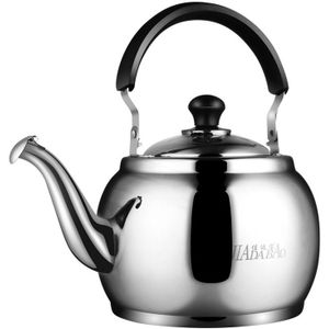 Stainless Steel Kettle Extra Thick Whistle Burning Kettle Home Teapot Large Capacity(4.8L Sun kettle )