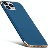 Voor iPhone 14 Pro MOFI Yatun Series 3 in 1 Stitching PC Phone Case (Blauw)
