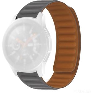 Voor Samsung Galaxy Gear S3 Silicone Magnetic Strap (Gray)