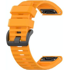 Voor Garmin Fenix 3 Sapphire versie 26mm siliconen sportband