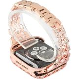 Koperoog metalen horlogeband voor Apple Watch Series 8&7 41mm / SE 2&6&SE&5&4 40mm / 3&2&1 38mm (Goud)