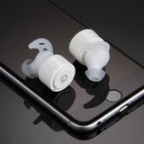 Twins-S08 True Wireless Stereo Bluetooth In-Ear Earphone with Mic  with Mobile Charge Power Box  for iPhone / iPad / iPod / PC and Other Bluetooth Devices(White)