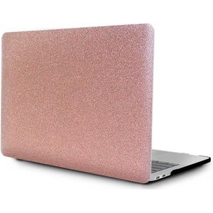 PC Laptop Protective Case For MacBook Pro 13 A1706/A1708/A1989/A2159 (Plane)(Flash Rose Gold)