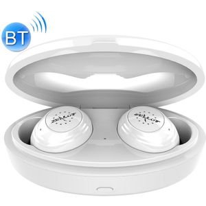 ZEALOT H19 TWS Bluetooth 5.0 Touch Wireless Bluetooth Earphone with Magnetic Charging Box  Support HD Call & Bluetooth Automatic Connection (White)