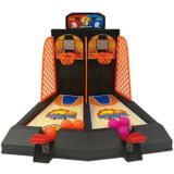 2 STUKS Double Battle Basketbal Speelgoed Kinderen Vinger Katapult Basketbalveld Desktop Schieten Ouder-Kind Spel