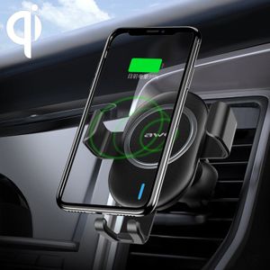 ipipoo WP-2 Qi Standard Wireless Charger Gravity Sensing Car Air Outlet Phone Holder  Suitable for 4.7 - 6.0 inch Smartphones