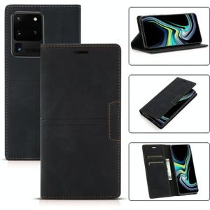 Voor Samsung Galaxy S20 Ultra Dream Magnetische Zuigbedrijf Horizontale Flip PU Lederen Case met Houder & Card Slot & Portemonnee (Zwart)