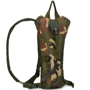 Water Bag Hydration Backpack Outdoor Camping Camelback  Nylon Camel Water Bladder Bag For Cycling(Jungel Camouflage)
