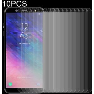 10 PCS 0.26mm 9H 2.5D Tempered Glass Film for Galaxy A6 (2018)