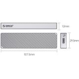 ORICO FV15C3-G2-SV 10Gbps USB3.2 Gen2 Type-C M.2 NVMe/NGFF(SATA) Dual Protocol SSD-behuizing