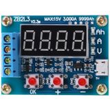 ZB2L3 Battery Capacity Tester 1.2-12V 18650 Li-ion Lithium Lead-acid Battery Capacity Meter Discharge Tester Analyzer