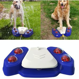 Hondenvoeten Stap op Automatische Feeder Water Dispenser Zomer Badwater Spray Pet Supplies