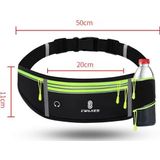 CWILKES MF-008 Outdoor Sports Fitness Waterproof Waist Bag Phone Pocket  Style: With Water Bottle Bag(Blue)