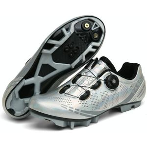 T27 Cycling Ademende Power-Assisted Mountain Fietsschoenen  Grootte: 37 (Mountain-Silver)