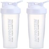 2 PCS YZ025 600 ml Multifunctionele transparante waterbeker