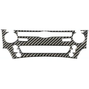 Car Carbon Fiber CD Panel Decorative Sticker for Lexus IS250 300 350C 2006-2012 Left and Right Drive Universal