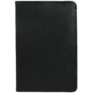 360 Degree Rotatable Litchi Texture Leather Case with 2-angle Viewing Holder for Galaxy Note 10.1 (2014 Edition) / P600  Black(Black)