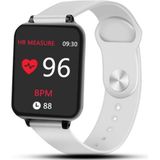 B57 1.3 inch IPS Color Screen Smart Watch IP67 Waterproof Support Message Reminder / Heart Rate Monitor / Sedentary Reminder / Blood Pressure Monitoring/ Sleeping Monitoring(White)