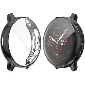 For Samsung Galaxy Watch Active 2 40mm ENKAY Hat-prince Full Coverage Electroplate TPU Case(Black)