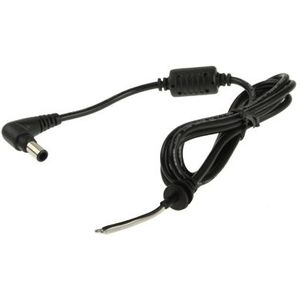 6.3 x 4.4mm DC Male Power Cable for Laptop Adapter  Length: 1.2m