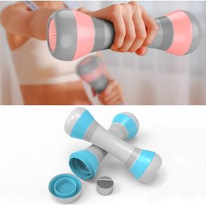 Ladies Home Adjustable Weight Fitness Dumbbells Arm Muscle Shaper  Weight: 4kg?Blue?
