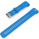 Silicone Sport Wrist Strap for Garmin Vivosmart HR 1 (Blue)